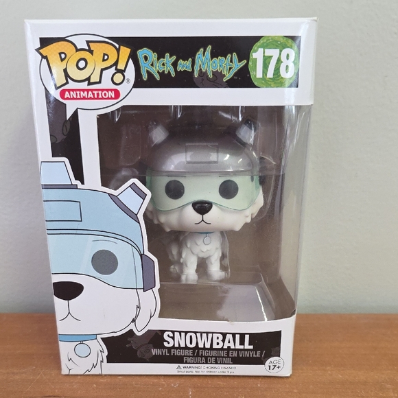 Funko Other - Funko Pop Animation Snowball Figure - White and Gray